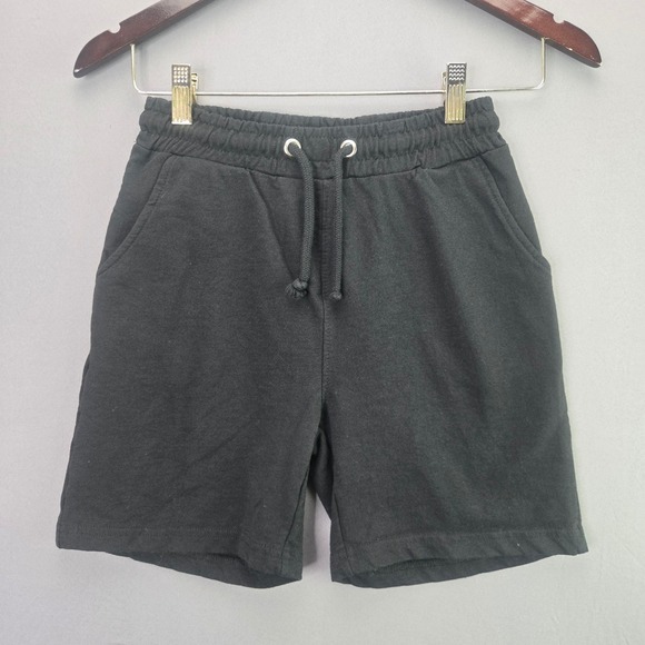 Sezzit Other - Sezzit Boys Sweat Shorts Size 14-16 Black Cotton Blend Drawstring Pockets Youth